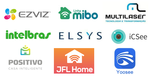 Marcas de câmeras Wi-Fi